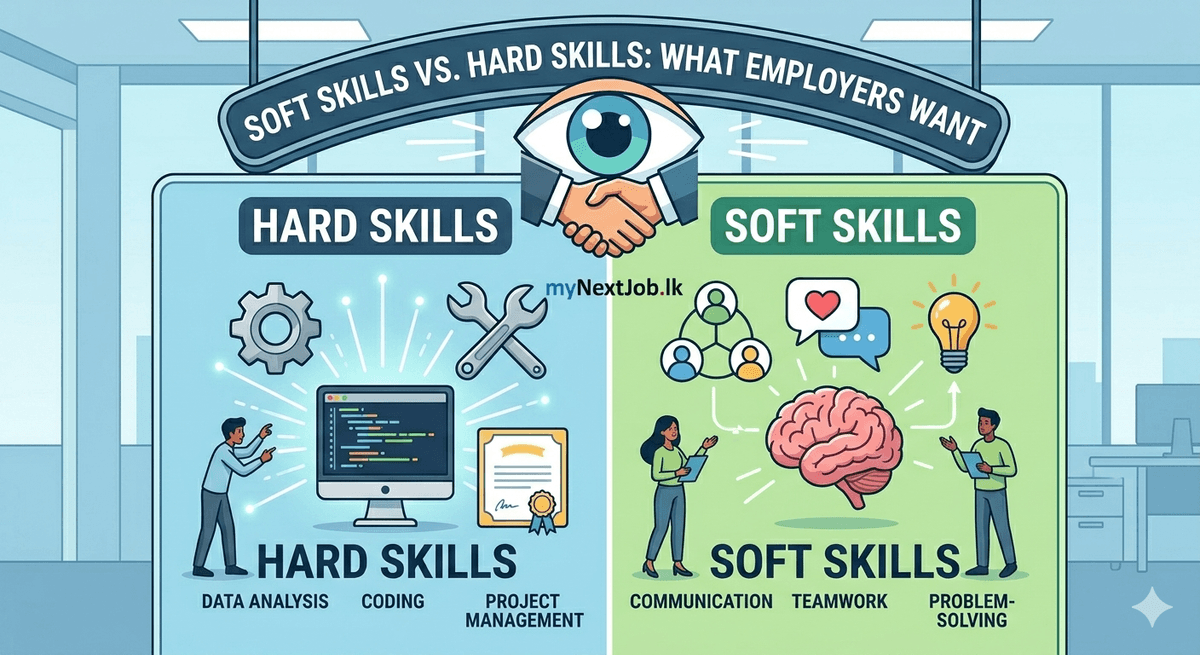 Soft Skills vs. Hard Skills: What Sri Lankan Employers Are Looking For