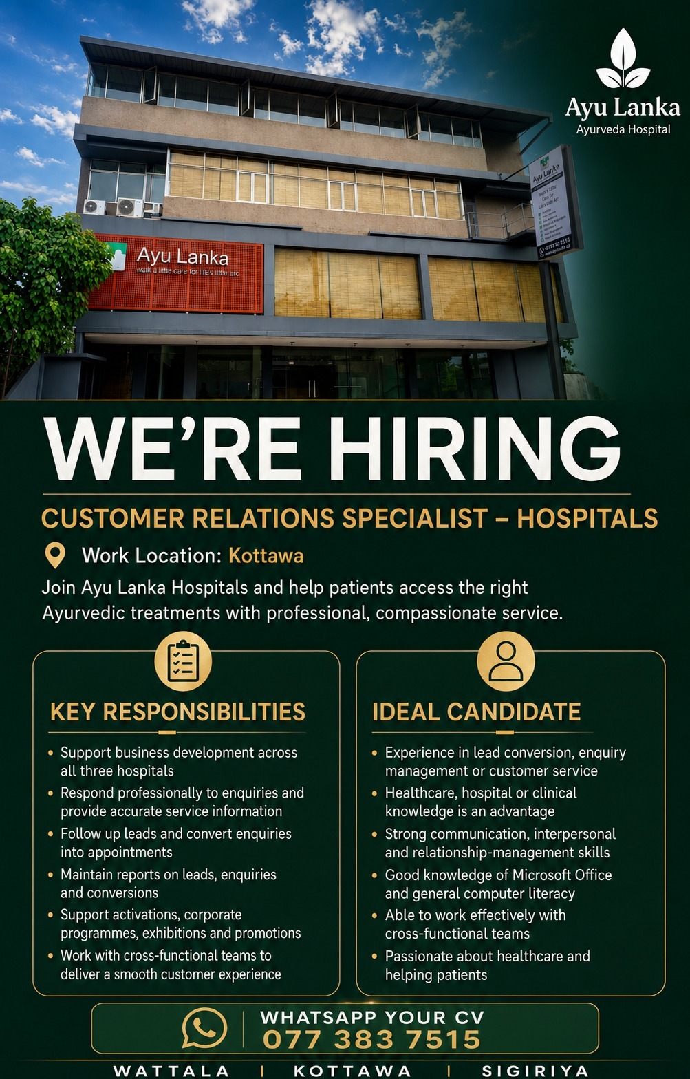 Customer Relations Specialist logo