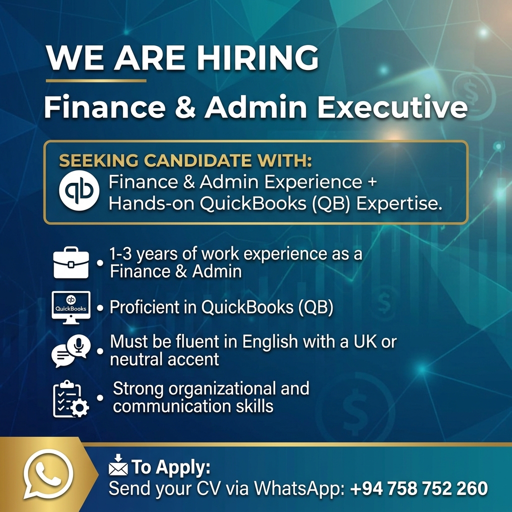 Finance & Admin Executive job image