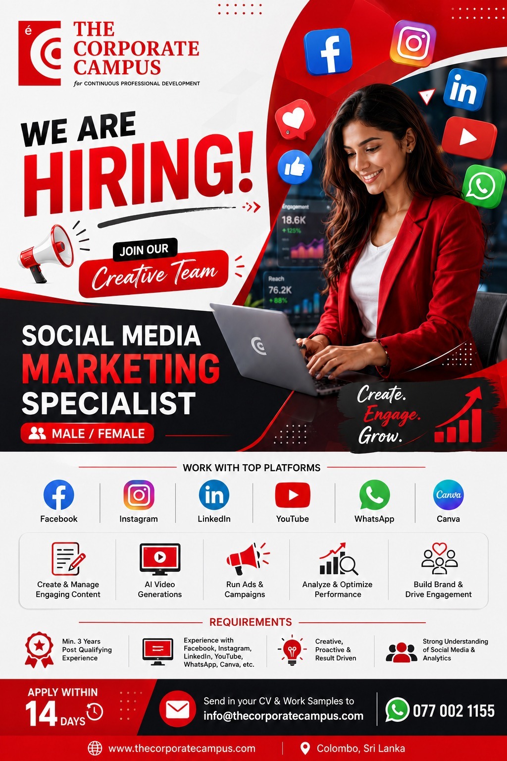 Social Media Marketing Specialist