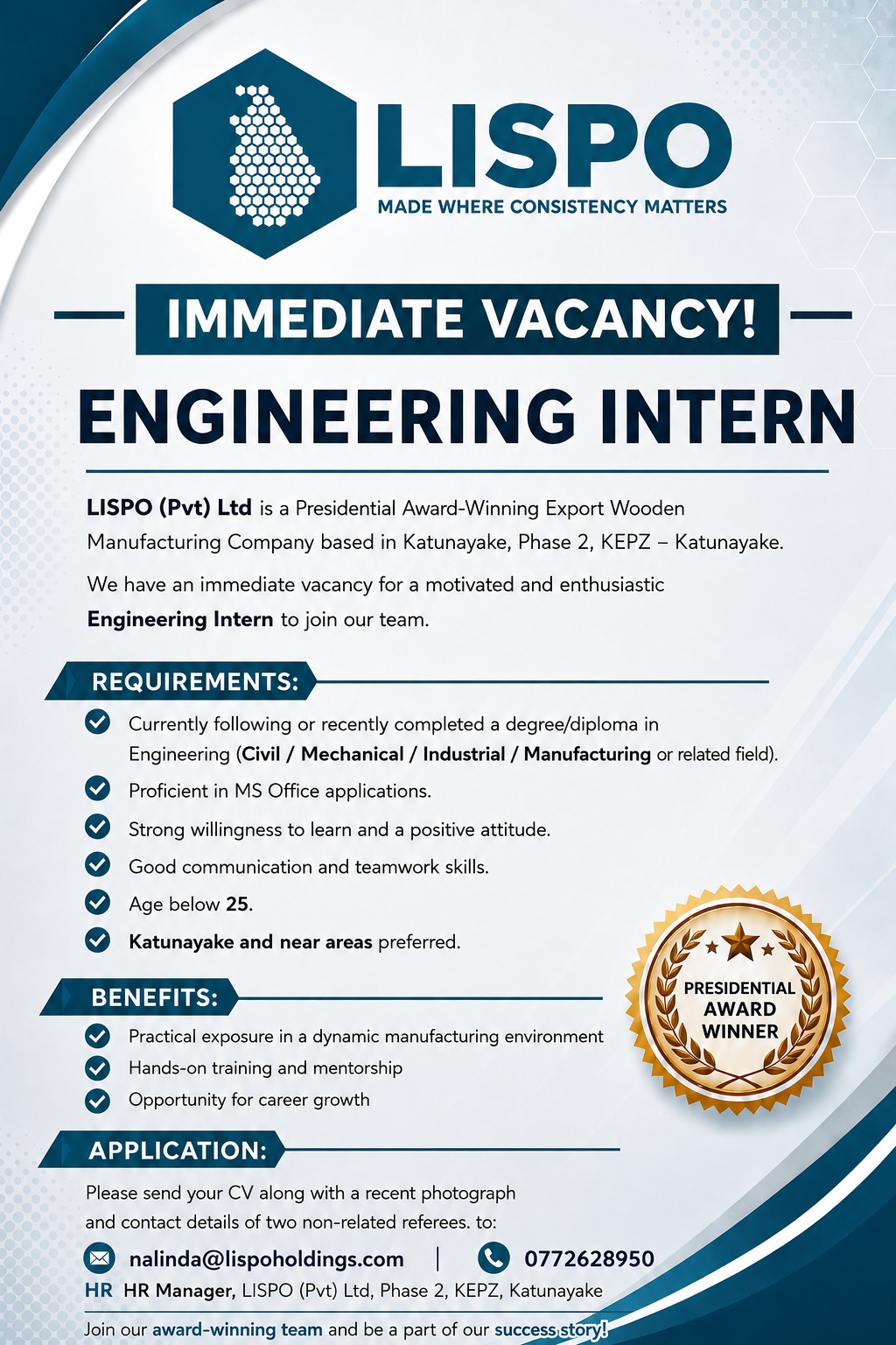 Engineering Intern job image